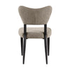 Kort & Co. Capri Dining Chair, Polyester Fabric, Metal – Taupe | Chaise de salle à manger Capri de Kort & Co. en tissu de polyester et en métal - taupe