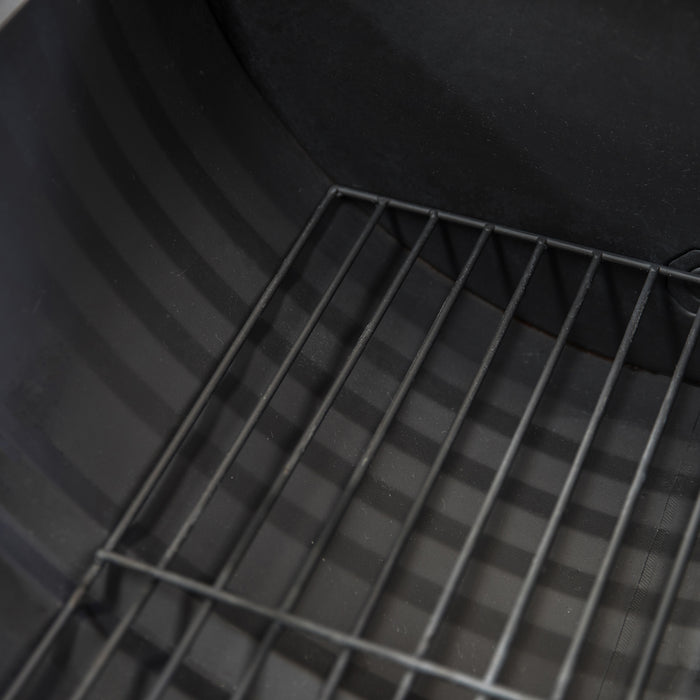 Deko Living 35\" Barrel Wood Burner Firepit 