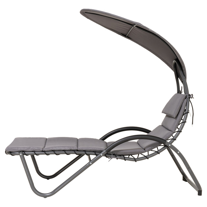 Deko Living Outdoor Lounge Chair & Canopy