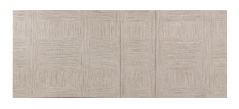 Corsa Rectangular Dining Table with Extension - Light Grey and Antique White Oak