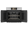 Cafe 30" 5 Cu. Ft. Electric Wall Oven with True Convection French Door – Stainless Steel - CTS90FP2ZS1 | Four mural électrique Café de 5 pi3 et de 30 po avec convection européenne véritable et portes françaises - acier inoxydable - CTS90FP2ZS1