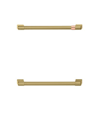 Café Brushed Brass Double-Drawer Dishwasher Handle Kit - CXQD2H2PNCG