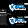 Broil King Crown 310 Shadow 4-Burner 32,000-BTU Propane Gas BBQ - 864054 Grill | Broil King Crown 310 Shadow 4-bruleurs 32 000 BTU Barbecue a gaz propane - 864054