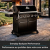 Broil King Crown 520 Shadow 5-Burner 45,000-BTU Natural Gas BBQ - 866157 Grill | Broil King Crown 520 Shadow 5-bruleurs 45 000 BTU Barbecue a gaz naturel - 866157