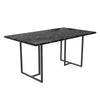 Cosmoliving Astor Dining Table - Black Marble