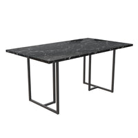 Cosmoliving Astor Dining Table - Black Marble