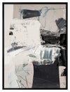 Abtract III Framed Canvas - 30\" x 40\"
