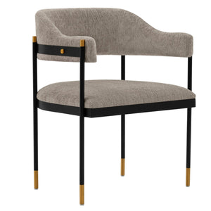 Manhattan Comfort Modern Lia Chenille Dining Chair - Stone