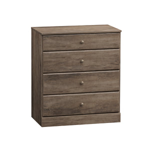 Astrid 4-Drawer Dresser - Drifted Grey