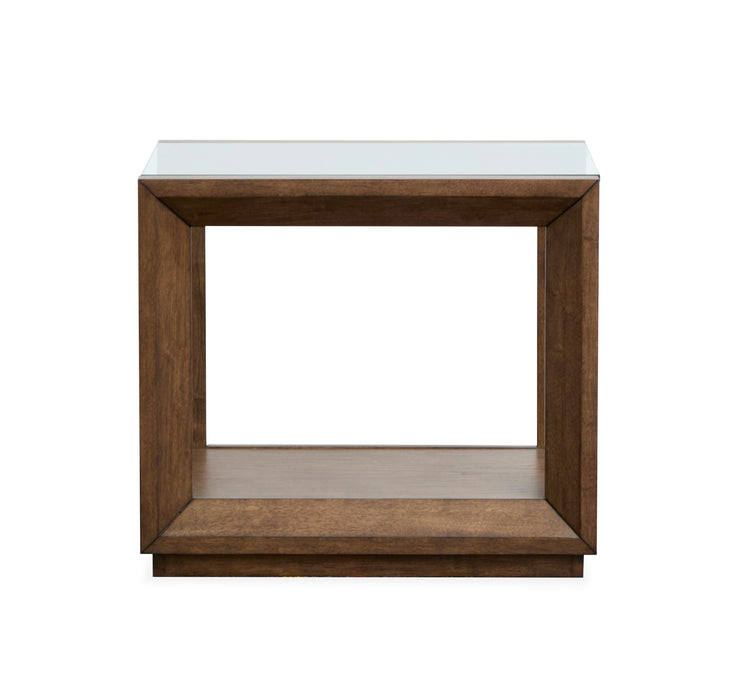Drover 22\" End Table with Storage - Cinnamon 
