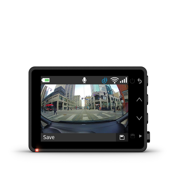 Garmin Dash Cam™ 67w - Remote Viewing W/ 140-degree Field Of View, Voice-controlled, Compact Design