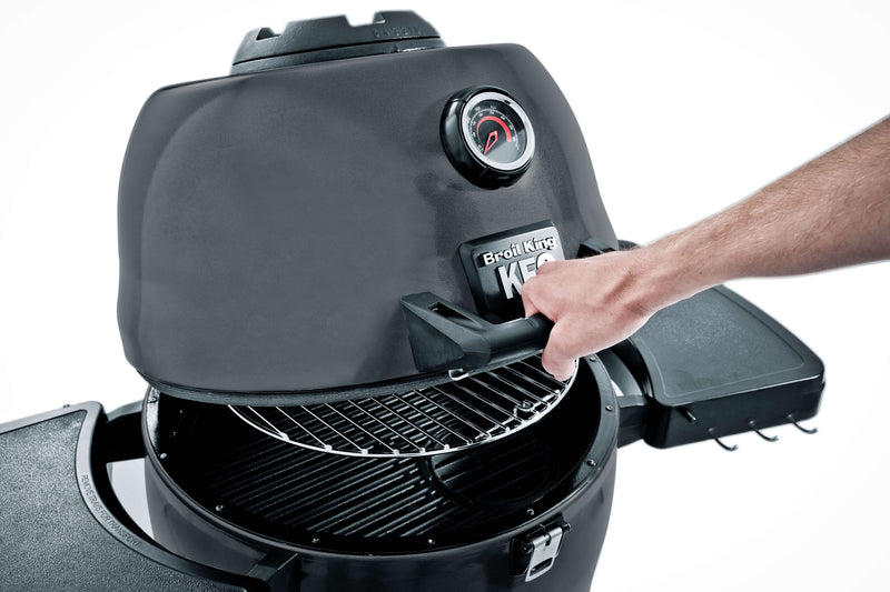 Broil King Keg 5000 Charcoal Kamado Grill in Metallic Charcoal