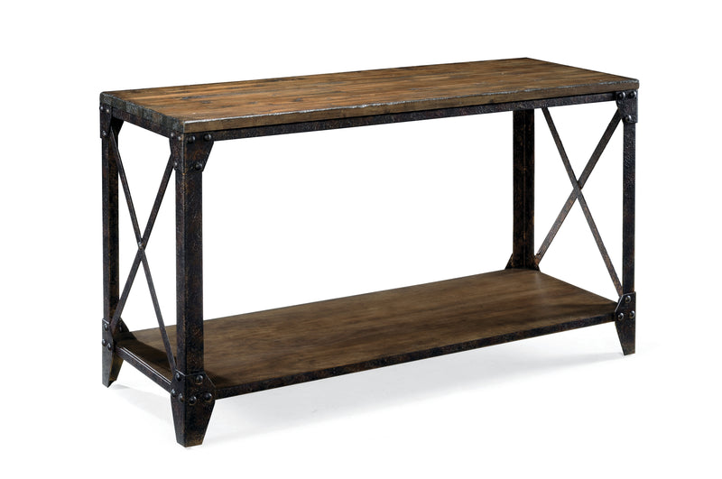 Eastway 50\" Sofa Table with Storage - Distressed Natural Pine