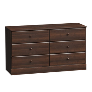 Astrid 6-Drawer Dresser - Espresso