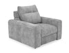 Scott Living Elevate 42\" Chenille Fabric Power Reclining Chair - Grey