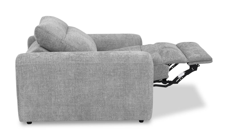 Scott Living Elevate 42\" Chenille Fabric Power Reclining Chair - Grey