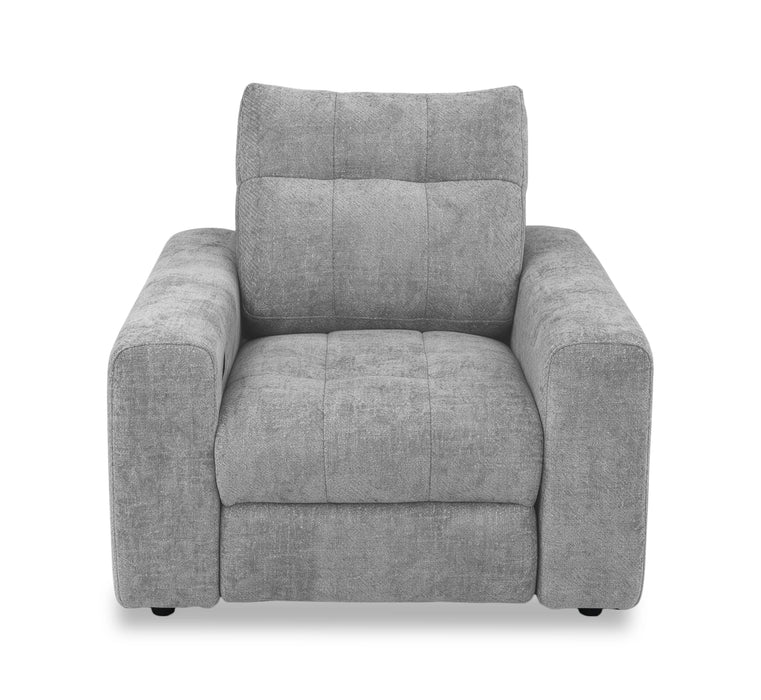 Scott Living Elevate 42\" Chenille Fabric Power Reclining Chair - Grey