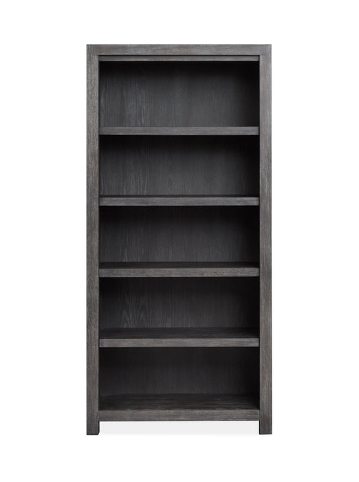Ernest 38\" Bookcase with Adjustable Shelves  - Ravenwood Black