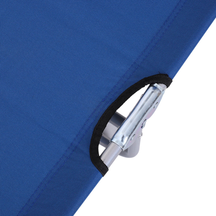 Outsunny Outdoor Lounge Chair Blue