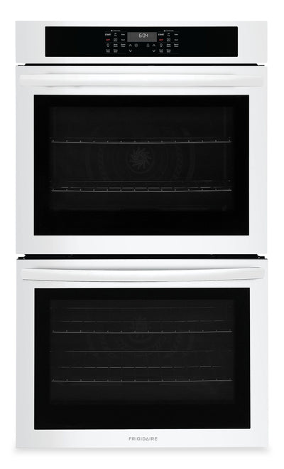 Frigidaire 30'' Double Wall Oven – White - FCWD3030AW | Four mural double Frigidaire de 30 po - blanc - FCWD3030AW