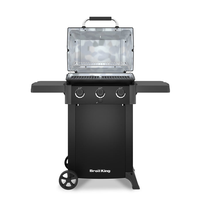 Broil King Gem 310 Shadow 3-Burner 24,000-BTU Propane Gas BBQ - 814954 Grill