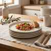 S&Co Gourmet Lisbon Stoneware Dinner Plates | S&Co Gourmet Lisbon Assiettes a Diner en Gres
