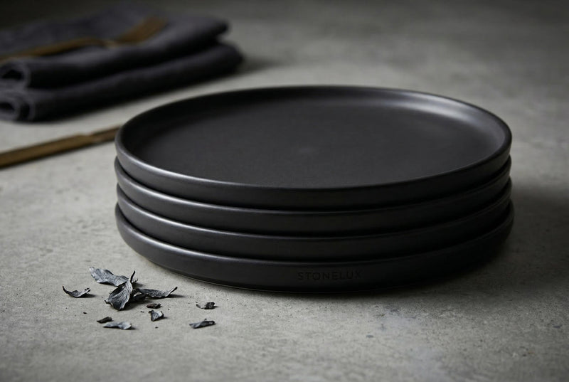 Lisbon Stoneware Dinner Plates, Set of 4 