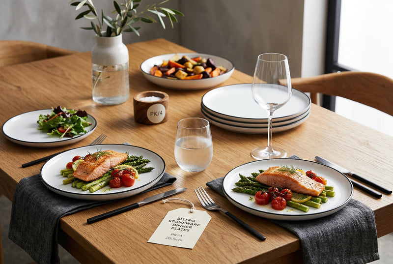 Cena Home Bistro Dinner Plates Set of 4