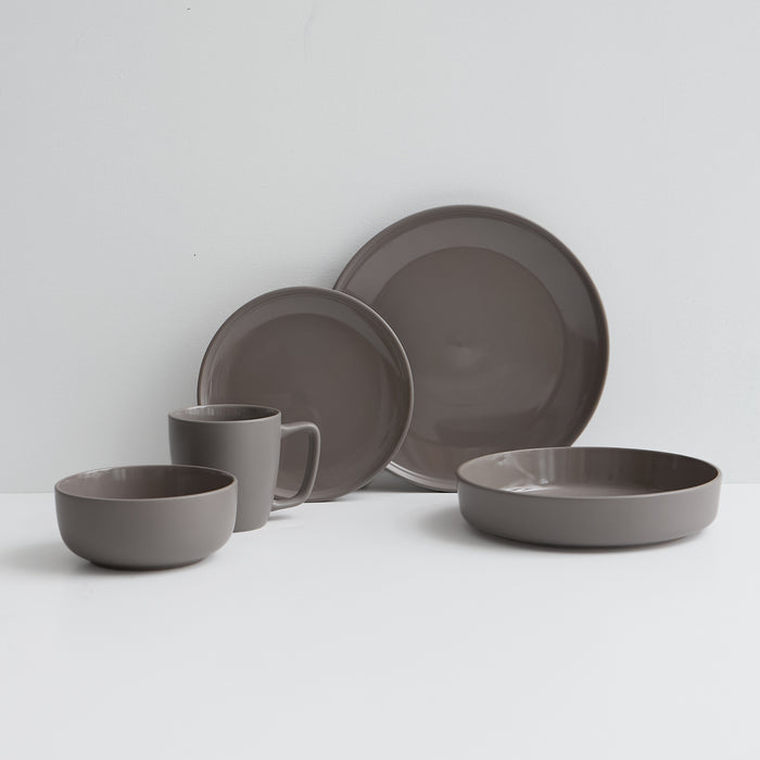 Gaia 4-Piece Stoneware Dinner Plate Set