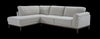 Horizon 2-Piece Left-Facing Fabric Sectional with Wood Base and Legs - Grey | Sofa sectionnel de gauche Horizon 2 pièces en tissu avec base et pattes en bois - gris
