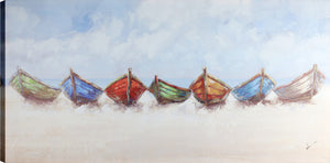 Canoe Talk Stretched Canvas - 24