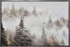 Tree Line Framed Acrylic Painting - 31.5