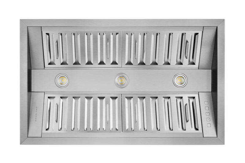 Hauslane Pro-Style 34\" IN-R300 Built-In Range Hood - IN-R300SS-34