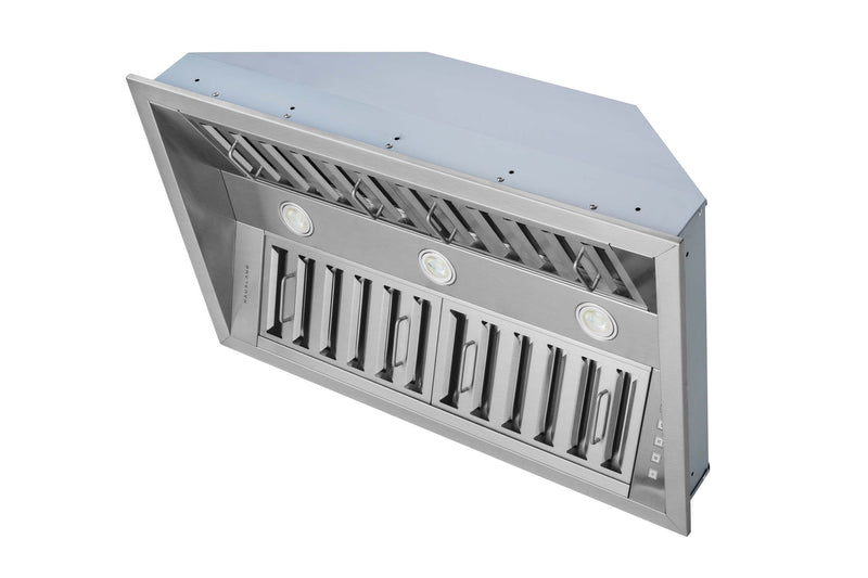 Hauslane Pro-Style 34\" IN-R300 Built-In Range Hood - IN-R300SS-34