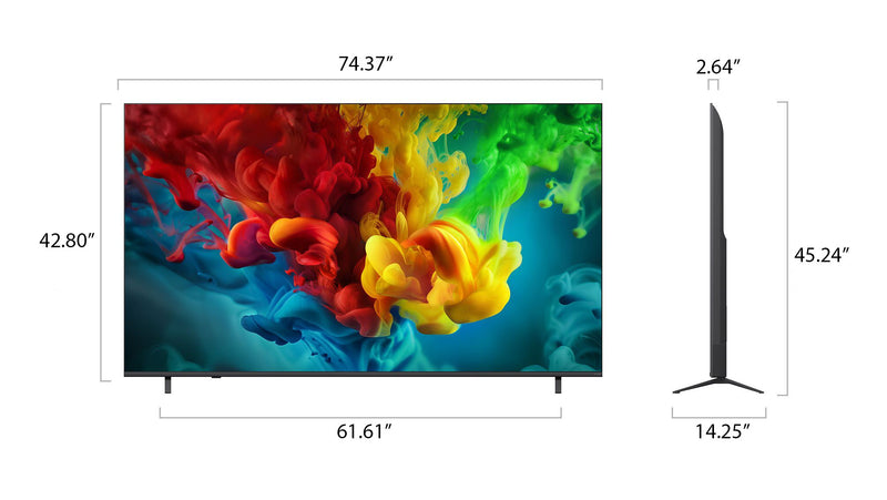 LG 85\" QNED82 Mini-LED 4K Smart webOS TV (85QNED82BUA.ACC) – 2026 Model