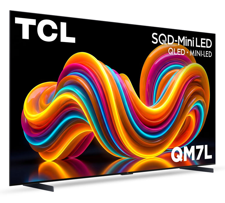TCL 98\" QM7L QD Mini-LED 4K UHD Smart Fire TV (98QM7L) - 2026 Model