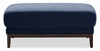 Horizon 44.09" Fabric Ottoman - Navy | Pouf Horizon de 44,09 po en tissu - bleu marine