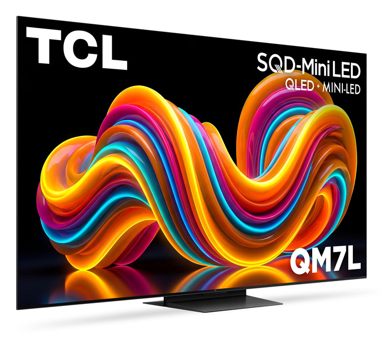 TCL 85\" QM7L QD Mini-LED 4K UHD Smart Fire TV (85QM7L) - 2026 Model