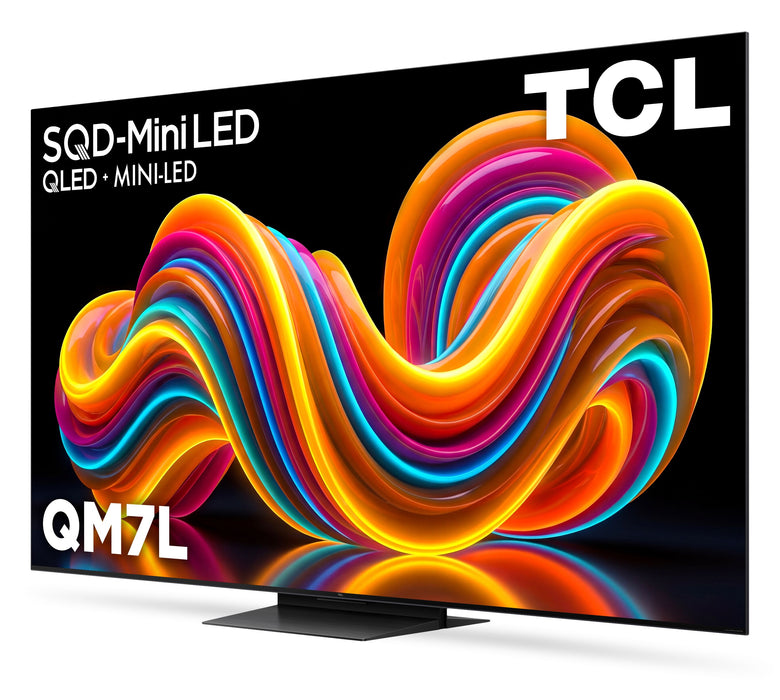 TCL 75\" QM7L QD Mini-LED 4K UHD Smart Fire TV (75QM7L) - 2026 Model