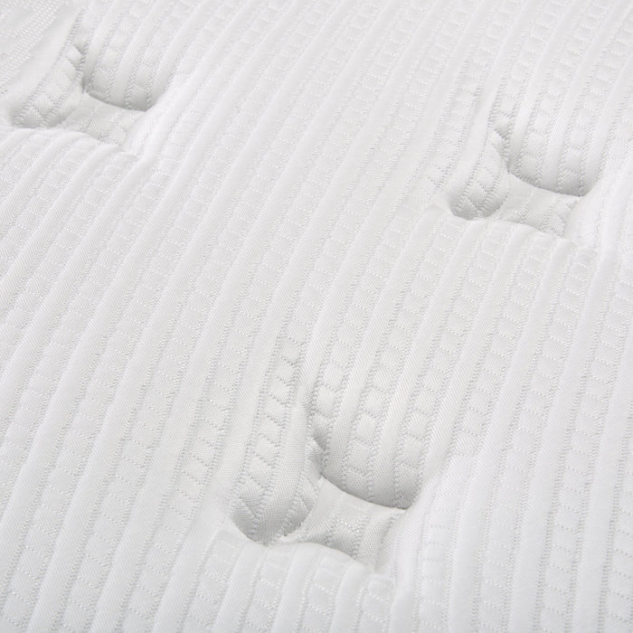 Serta Vanguard Stonebridge Eurotop Medium King Mattress Set