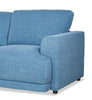 Voyage Modular 5-Piece Fabric Sectional with Removable Back Cushions – Blue | Sofa sectionnel modulaire Voyage 5 pièces en tissu avec coussins de dossier amovibles - bleu