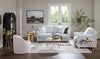 Finesse 81" Contemporary Chenille Fabric Sofa - Heather Grey | Sofa contemporain Finesse de 81 po en tissu de chenille - gris chiné