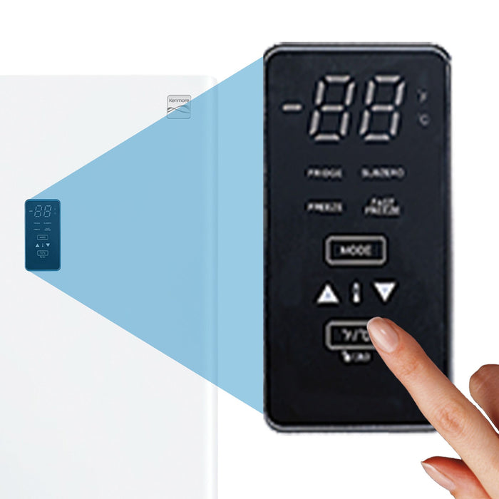 Kenmore Upright 17 Cu. Ft. Freezer - KKUF17-W