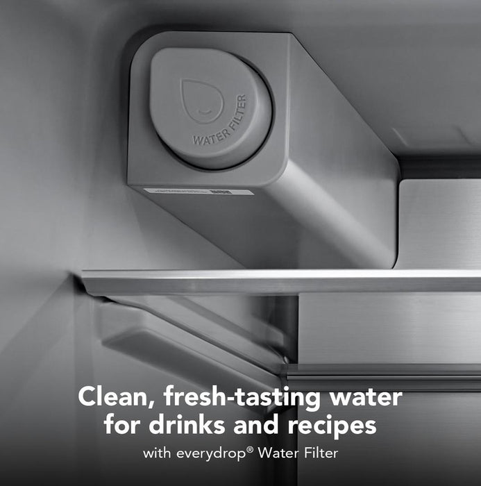 KitchenAid 31 Cu. Ft. French Door Refrigerator - PrintShield® Stainless Steel - KRFF336SPS