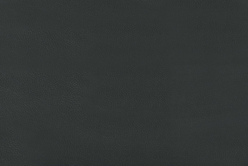 Leo 78\" Leather-Look Fabric Power Reclining Loveseat with Storage Console - Grey