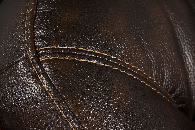 Leo 6-Piece Faux Leather Power Reclining Sectional - Walnut Brown