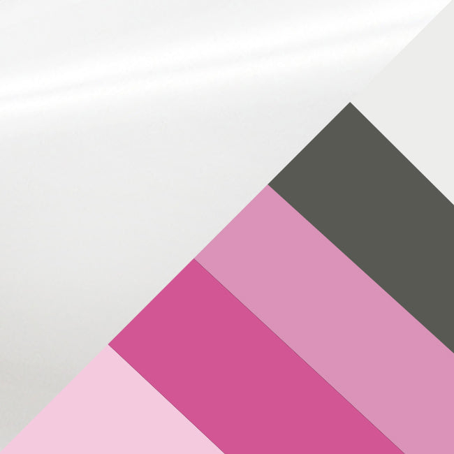 Simple Designs 67\" Contemporary Multi-Head Medusa 5-Light Adjustable Gooseneck Floor Lamp - Pink, White and Grey