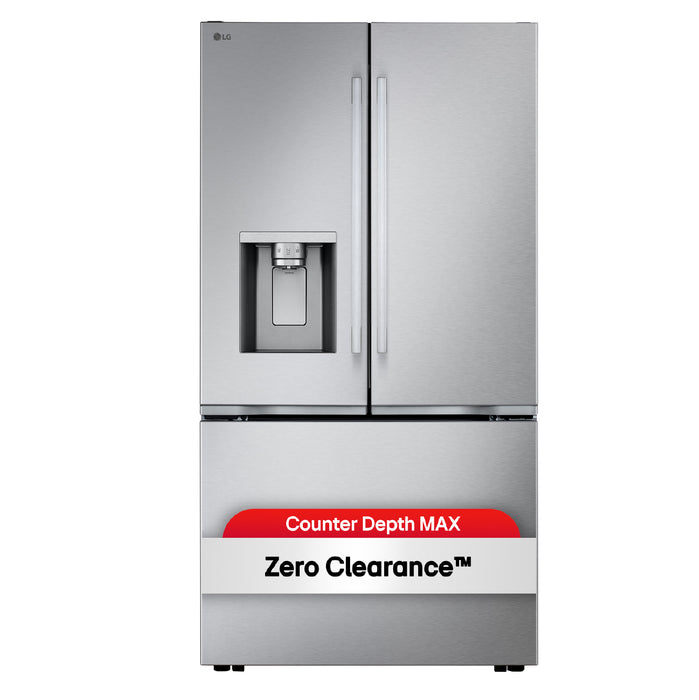 LG 36\" 24 Cu. Ft. Counter-Depth MAX™ Zero Clearance™ French-Door Refrigerator - LF24Z6330S