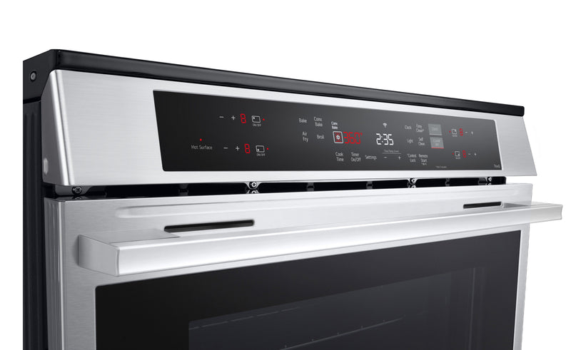 LG 30\" 6.3 Cu. Ft. Induction Range with Air Fry - PrintProof Stainless Steel - LSIL6332XE 