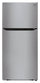 LG 30" 20 Cu. Ft. Top-Mount Refrigerator – Platinum Silver - LTCS20020V 
